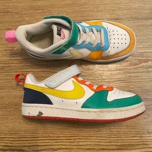 Nike Kids Multicolor Sneakers Low Top Miss Match